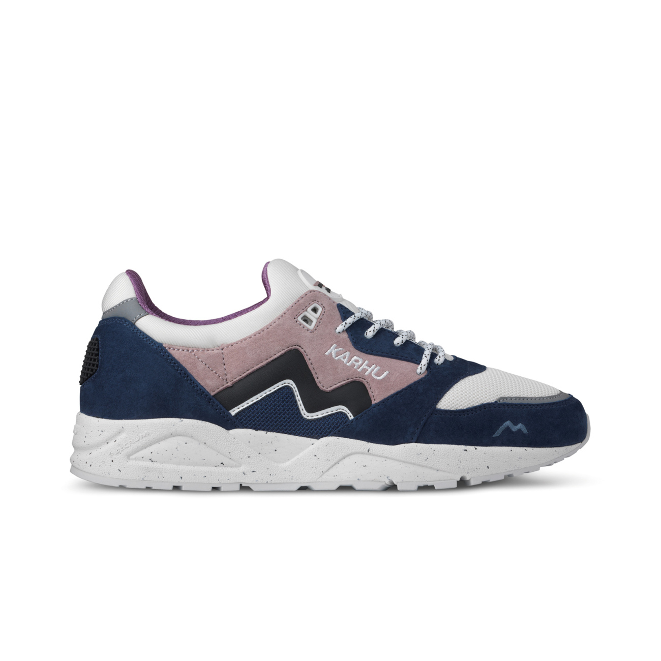 S Rush エスラッシュ Karhu カルフ Aria ネイビー パープル ローカットスニーカー Ssk公式オンラインストア Ssk Stores スポーツウェア スニーカー ライフスタイルアパレル通販