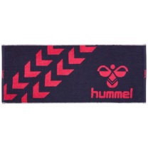 hummel-SPORTSスポーツタオル 紺色×桃色