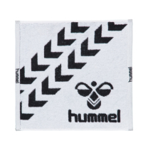 hummel-SPORTSハンドタオル ホワイト×ブラック