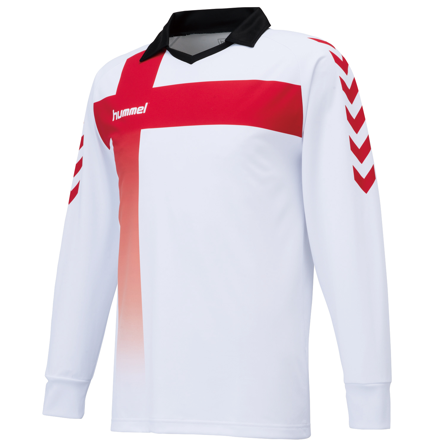 hummel-SPORTSキーパーシャツ ホワイト シャツ SSK公式オンラインストア「SSK  STORES」｜スポーツウェア/スニーカー/ライフスタイルアパレル通販