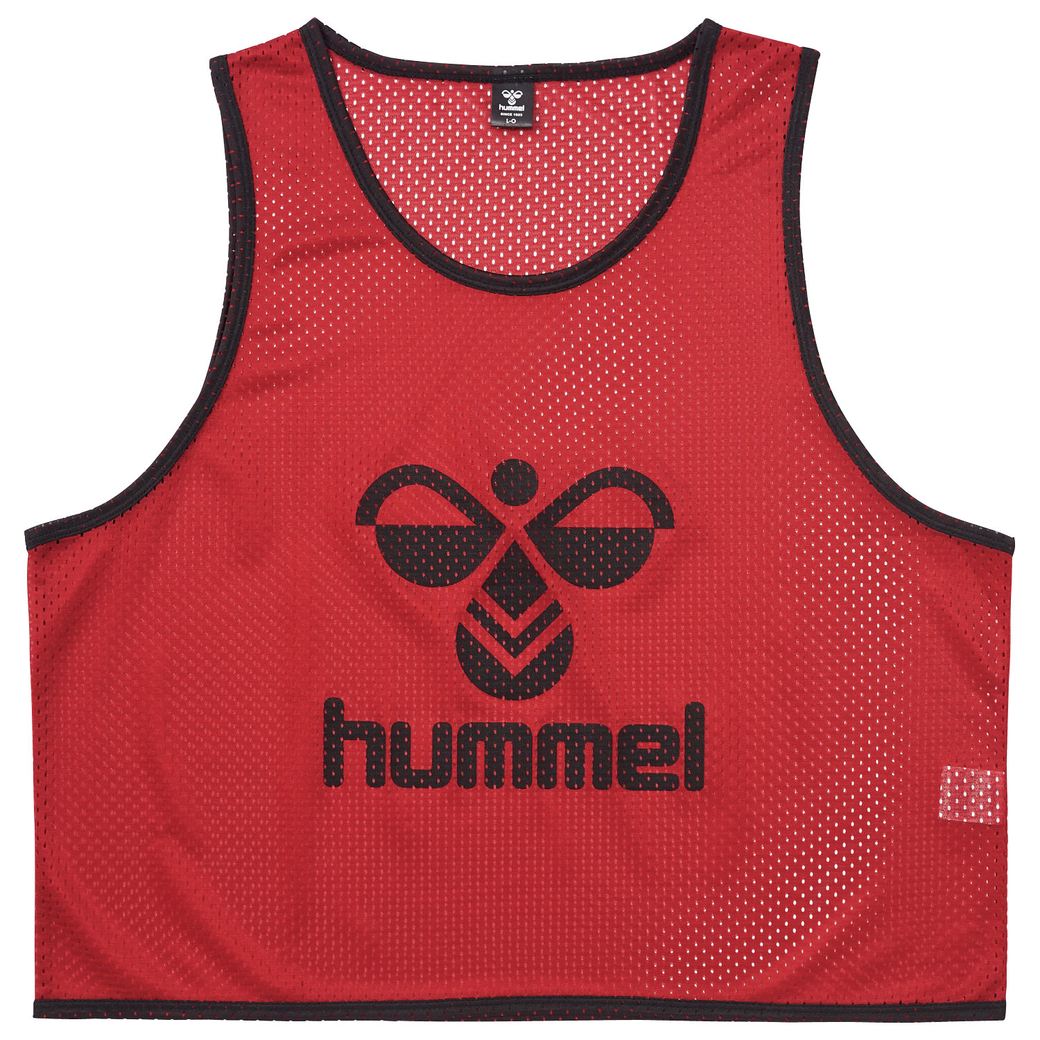 hummel(ヒュンメル)-S トレーニングビブス(1枚) レッド シャツ SSK 