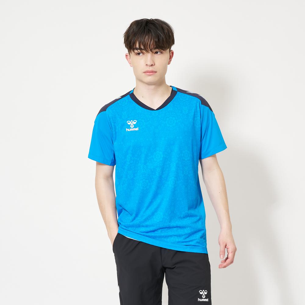 サッカー 用 プラクティス シャツ ヒュンメル HUMMEL Mサイズ ネイビー