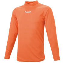 hummel-SPORTSハイネックインナーシャツ 橙色
