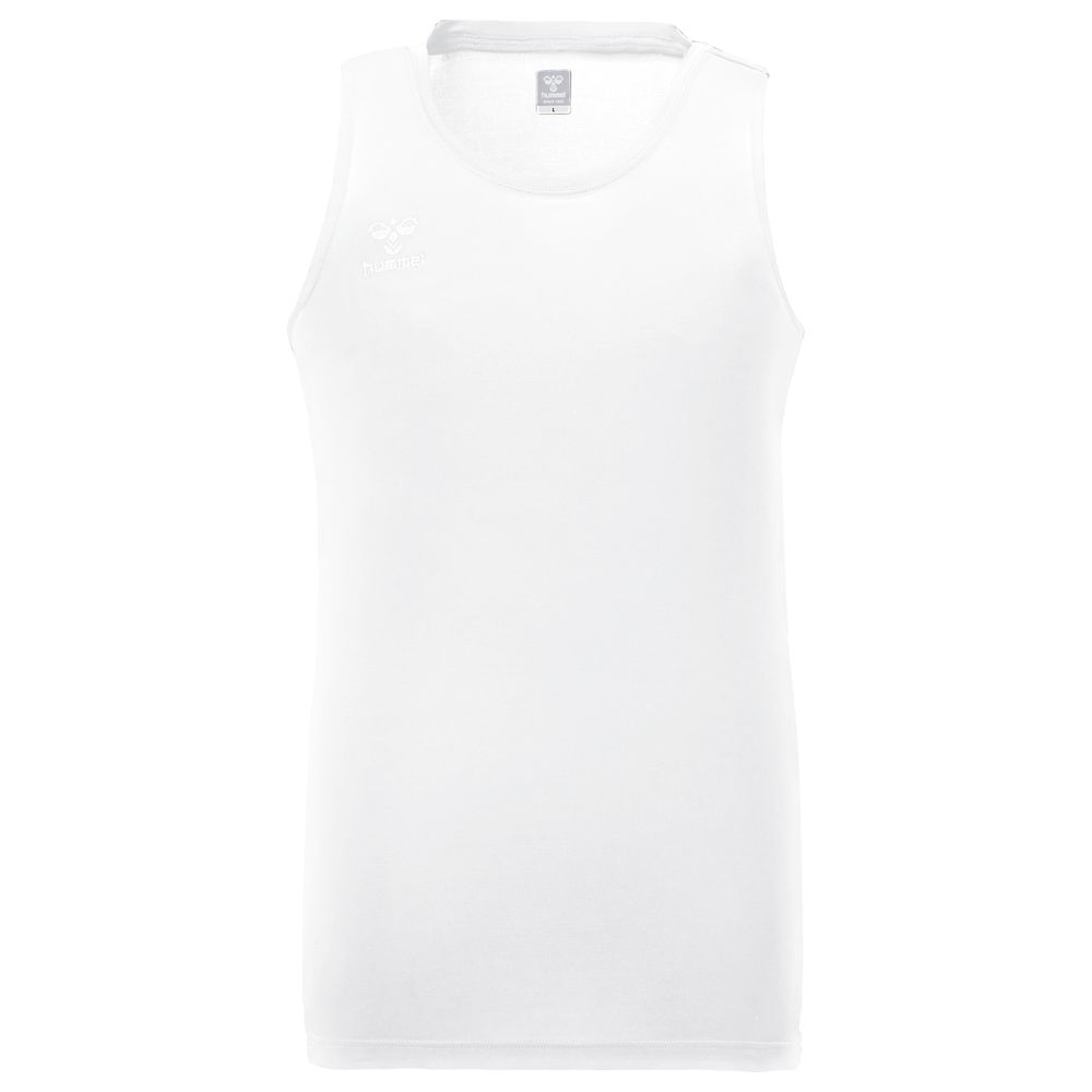 hummel(ヒュンメル)-S ノースリーブフィットインナーシャツ ホワイト シャツ SSK公式オンラインストア「SSK  STORES」｜スポーツウェア/スニーカー/ライフスタイルアパレル通販