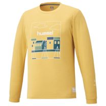 22FWhummel-SPORTShummelPLAYロングTシャツ 黄色