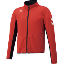 hummel-SPORTS21SSトレーニングジャケット 赤