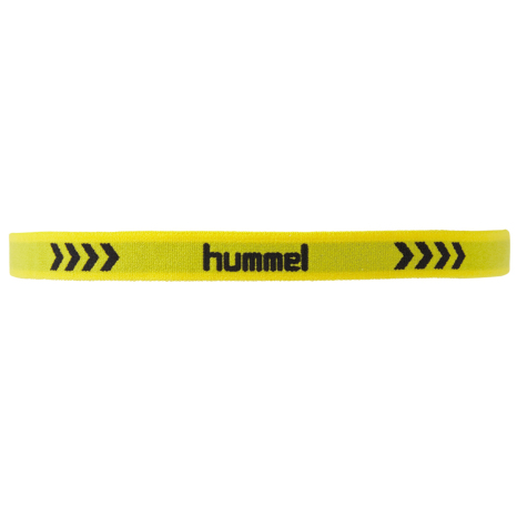 hummel-SPORTSワイドヘアゴム 黄色×黒