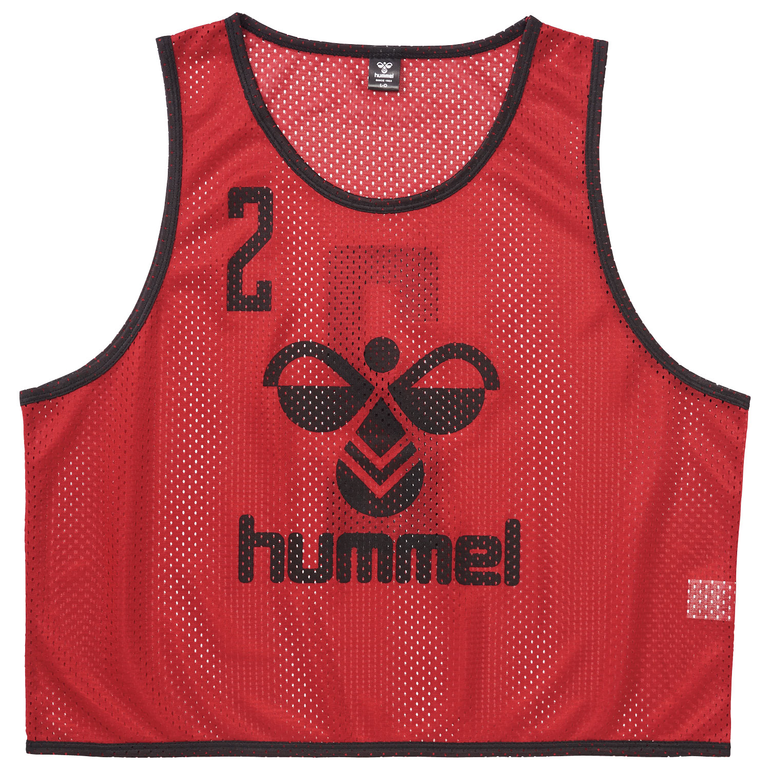 hummel(ヒュンメル)-S ジュニアトレーニングビブス(10枚セット) レッド ...