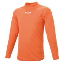 hummel-SPORTSジュニアハイネックインナーシャツ 橙色