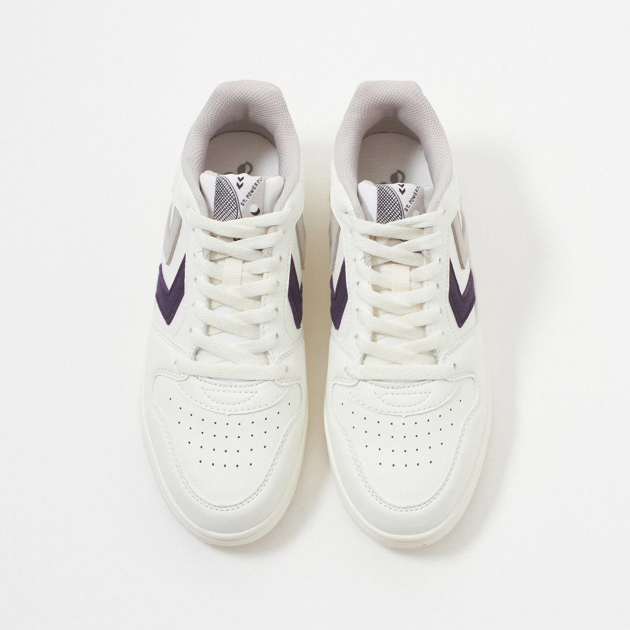 hummel(ヒュンメル)-S ST. POWER PLAY WMNS WHITE/SILVER CLOUD ライフ 