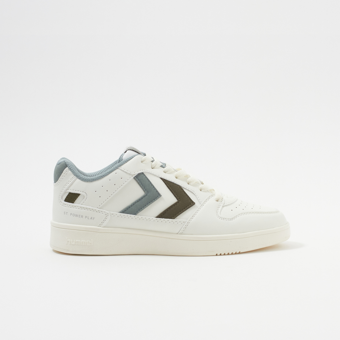 hummel(ヒュンメル)-S ST. POWER PLAY WMNS WHITE/GREEN ライフ