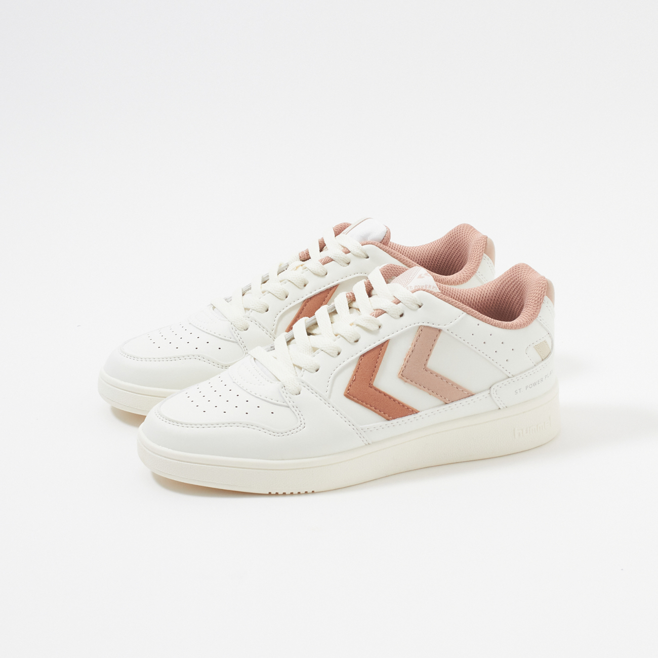 hummel(ヒュンメル)-S ST. POWER PLAY WMNS WHITE/ROSE DUST ライフ ...