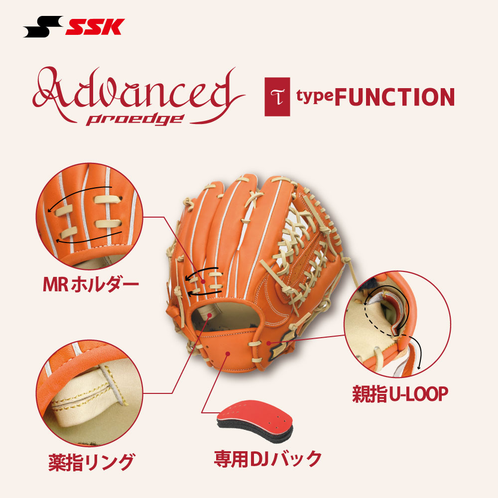 SSKBASEBALL23春夏NEW 【proedge（プロエッジ）】軟式プロエッジ 