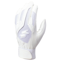 SSKBASEBALL高校野球対応シングルバンド手袋(両手)　ホワイト
