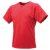 UVカット：1ボタンベースボールTシャツ　レッド