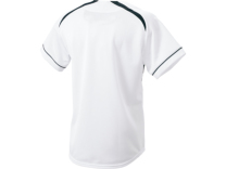 SSKBASEBALLダミーオープンプレゲームシャツ　ホワイト×ネイビー