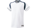 SSKBASEBALL2ボタンプレゲームシャツ　ホワイト×ネイビー