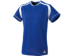 SSKBASEBALL2ボタンプレゲームシャツ　Dブルー×ホワイト
