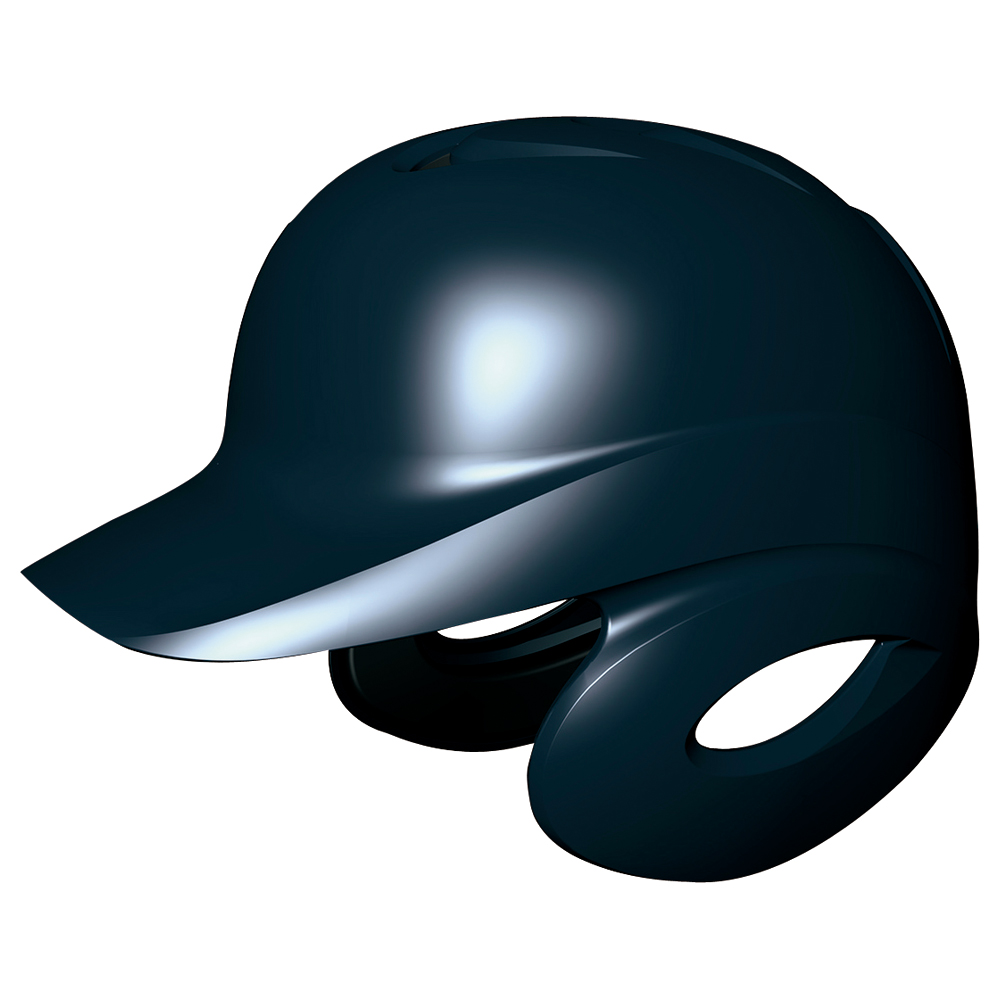 SSKBASEBALL少年軟式打者用両耳付きヘルメット ネイビー ヘルメット 
