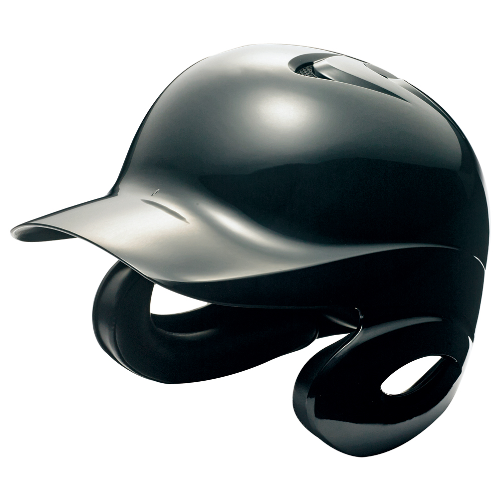SSKBASEBALL少年軟式打者用両耳付きヘルメット ブラック ヘルメット