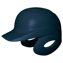 SSKBASEBALL軟式打者用両耳付きヘルメット（艶消し）　マットネイビー