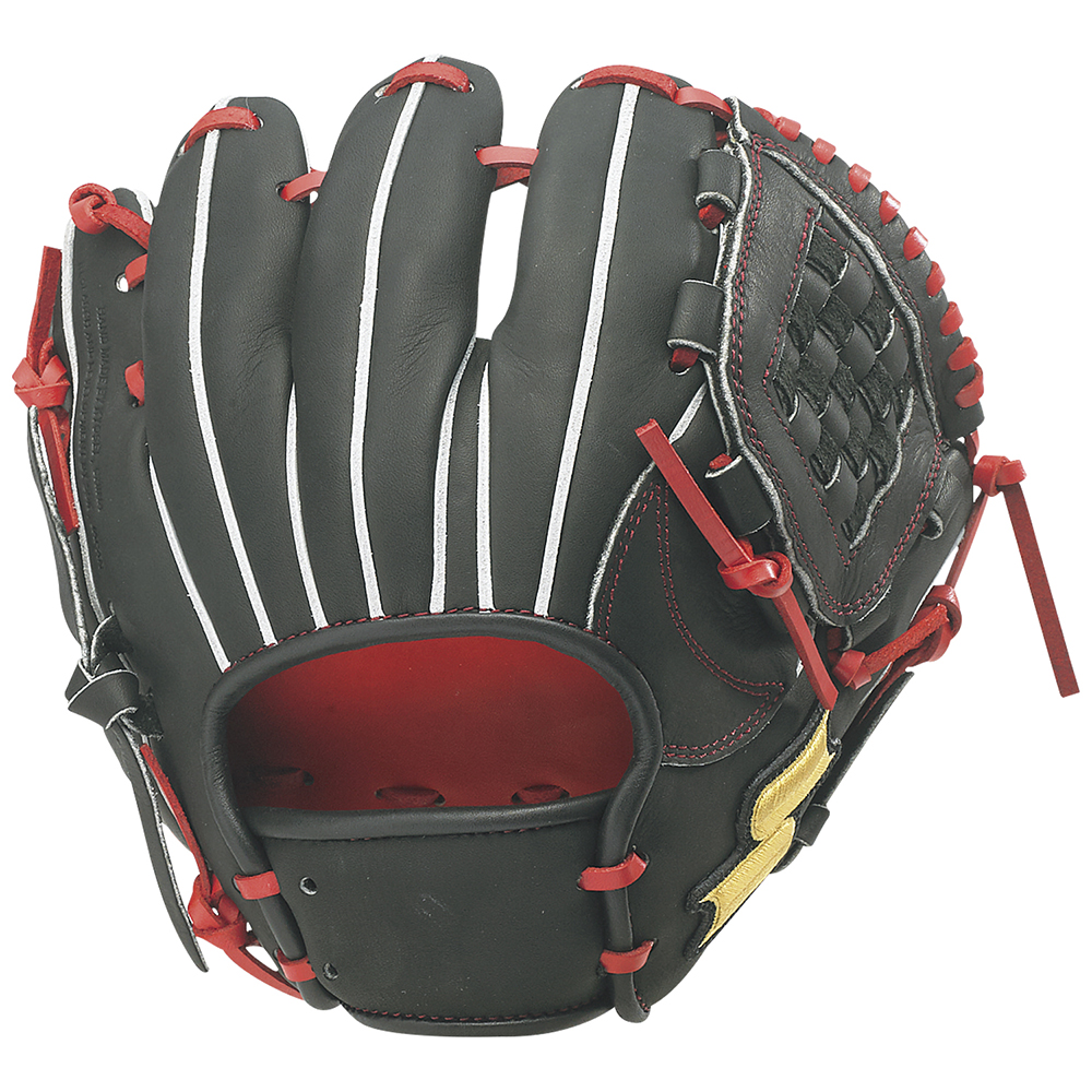 SSKBASEBALLトレーニング用グラブ ブラック×レッド 硬式 SSK