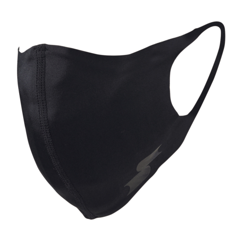 scβアンダーシャツ素材で作った洗えるスポーツ用マスク　（一般用）ブラック